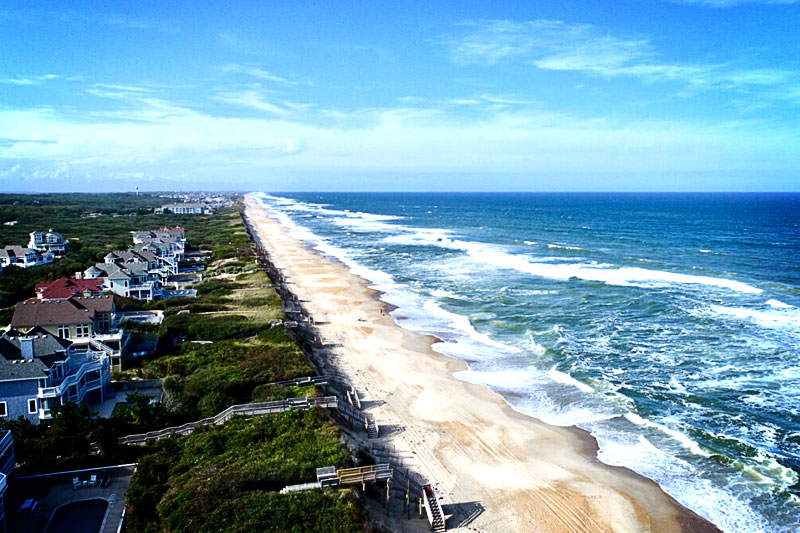 Southern Shores Aerial View